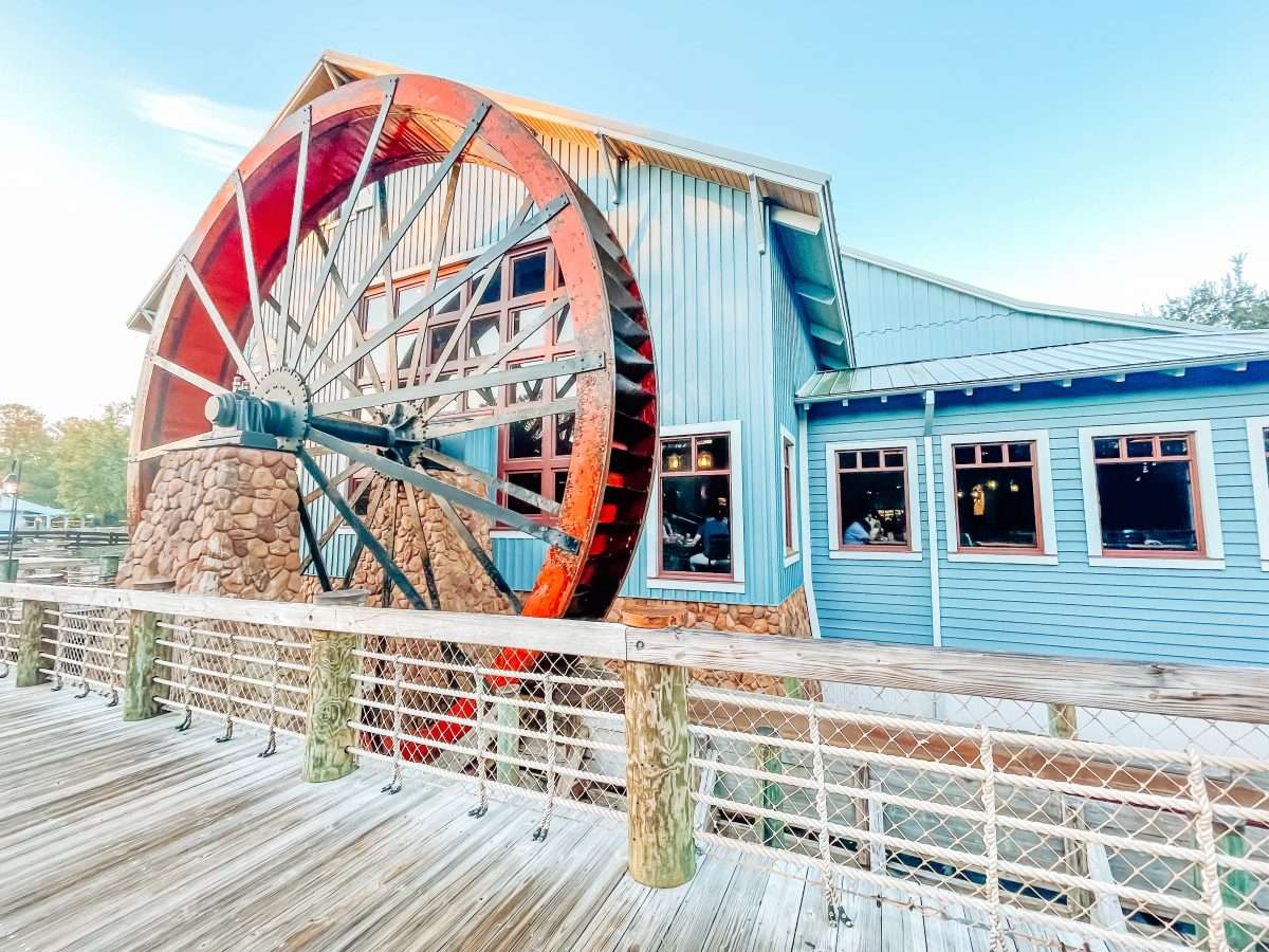 Port Orleans Resort Riverside Mill Wheel Disney World
