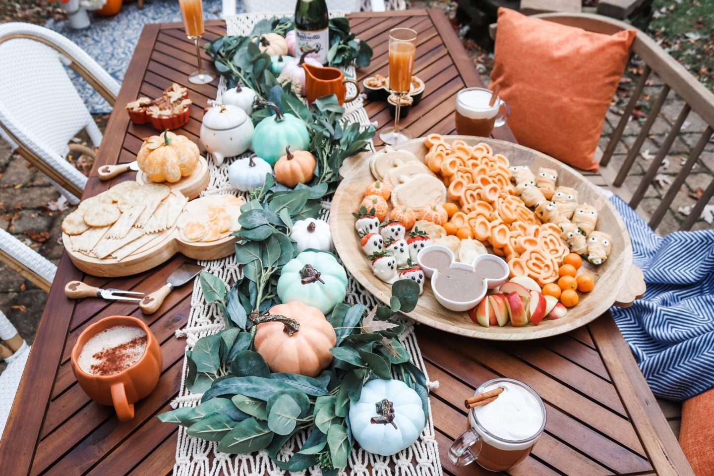 Thanksgiving Day Brunch Mickey Waffles