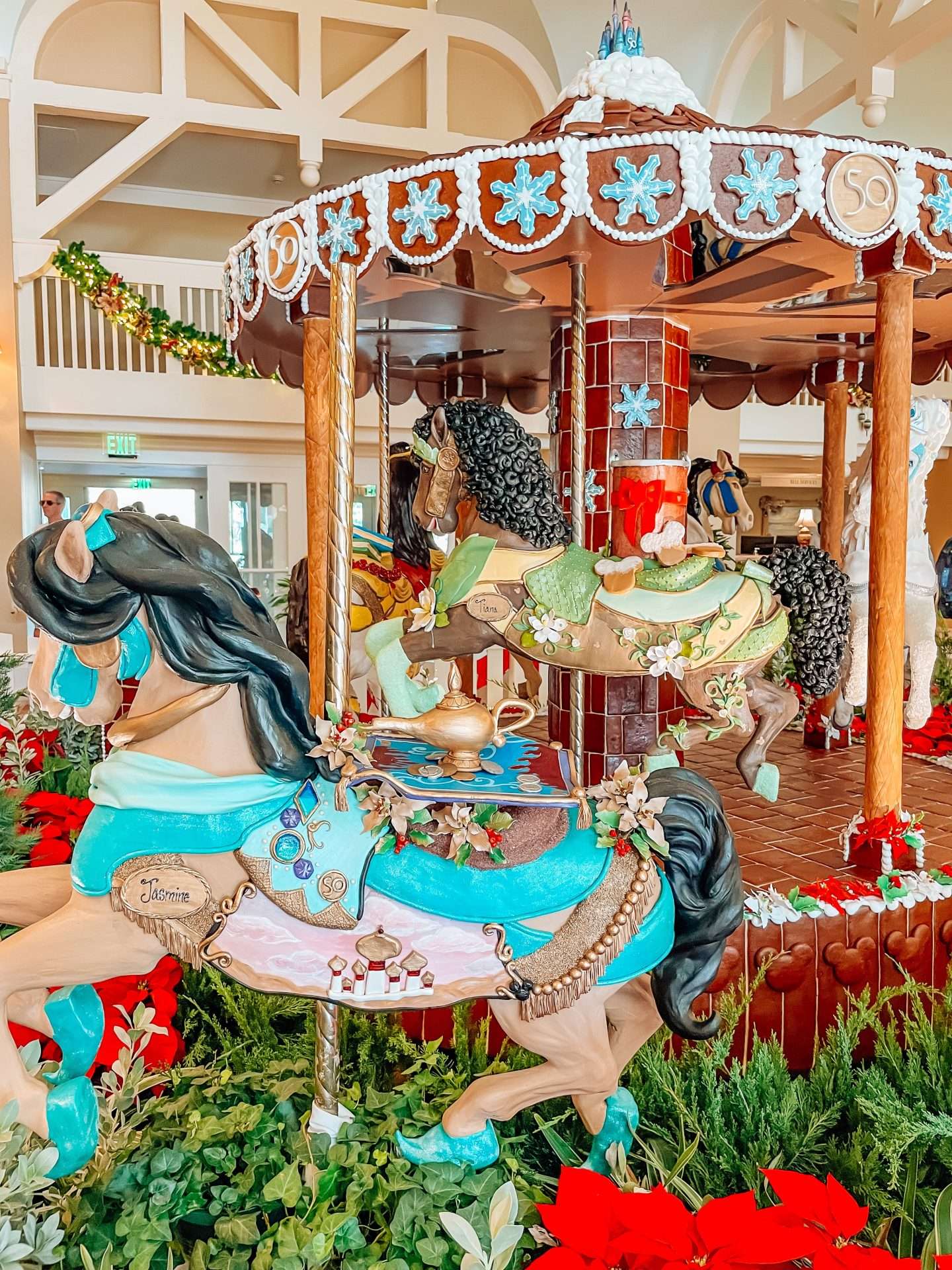 Christmas Gingerbread Carousel at Beach Club Resort