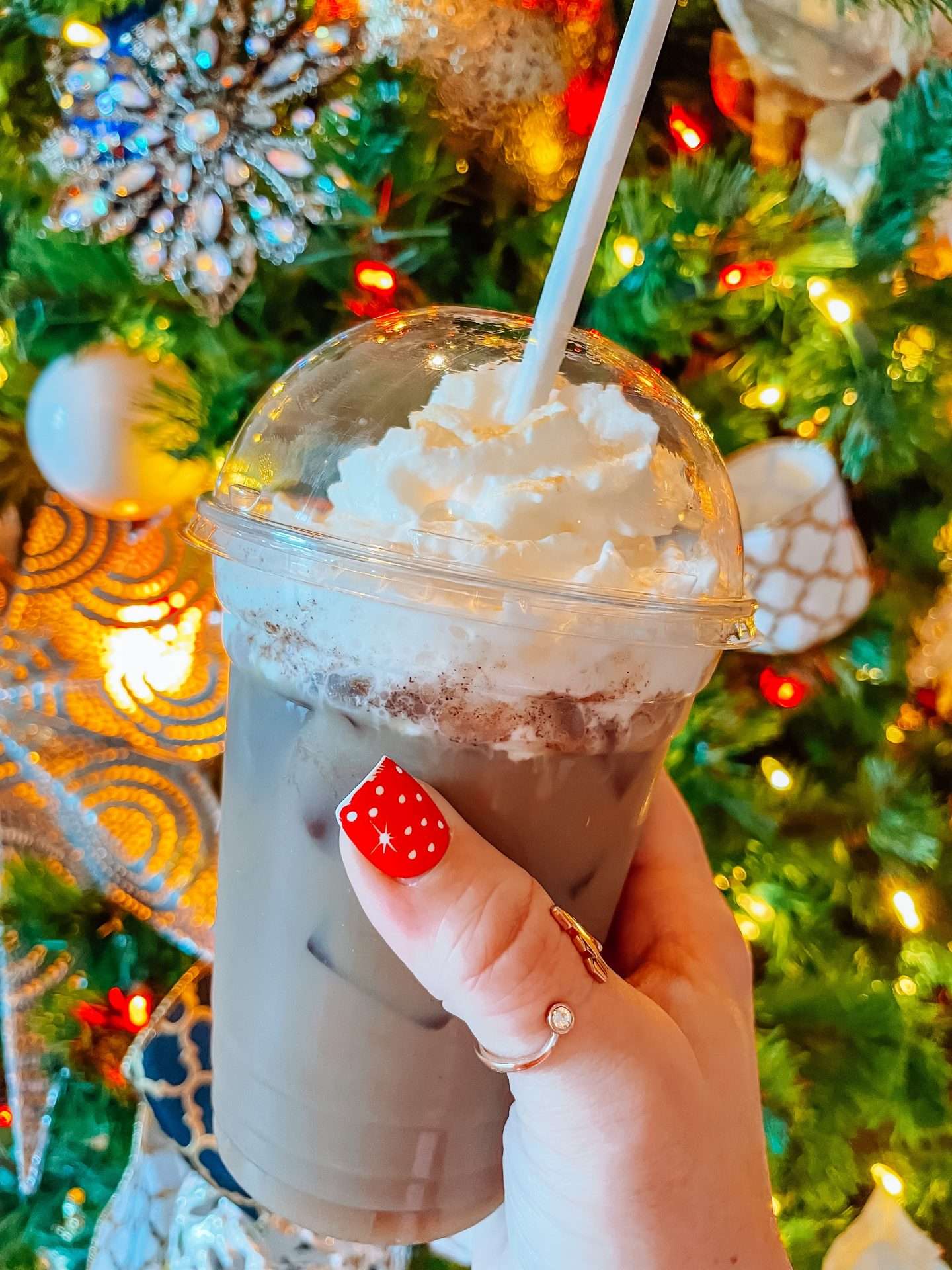 Coffee at Disney World Christmas
