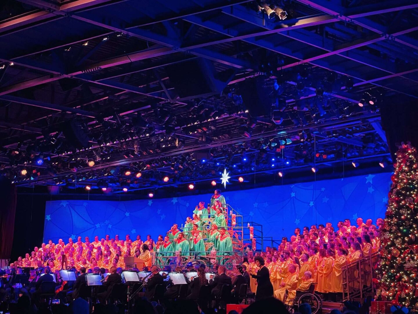 Chorus at Epcot Candlelight Processional