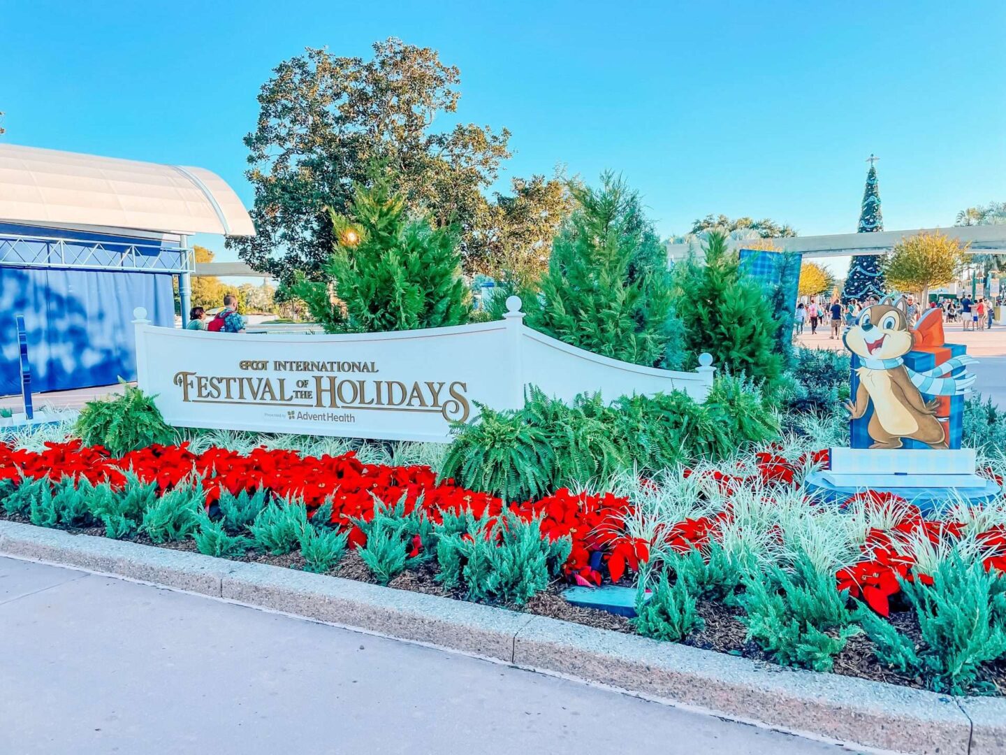 Festival of Holidays at Disney World EPCOT Christmas