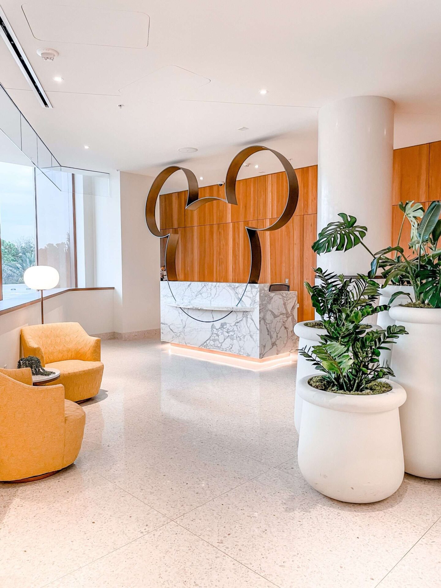 Swan Reserve Hotel Mickey Disney Ticket Desk