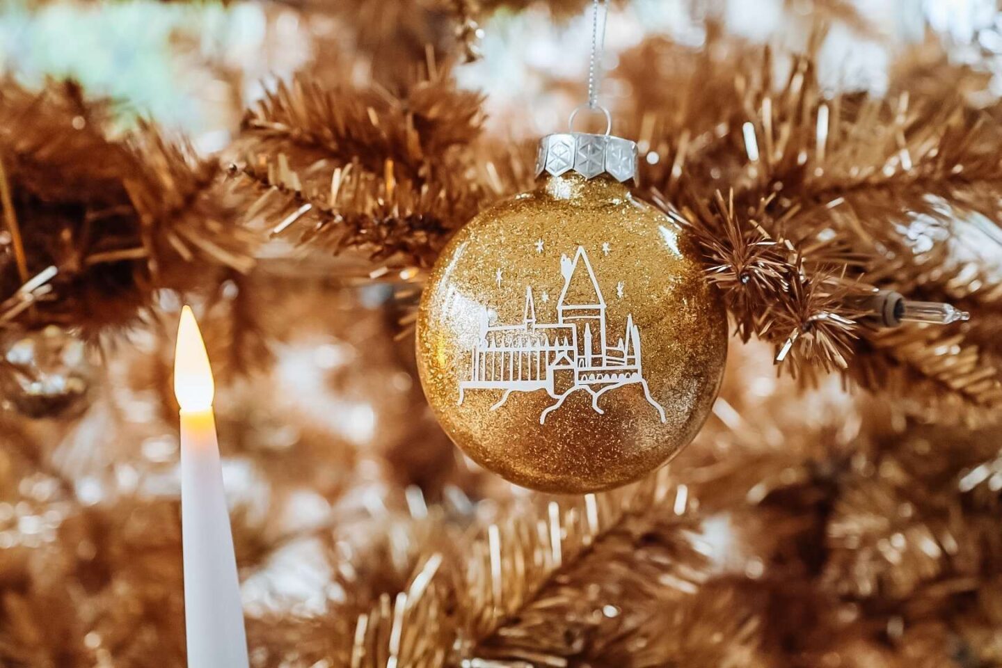 Hogwarts castle ornament DIY christmas