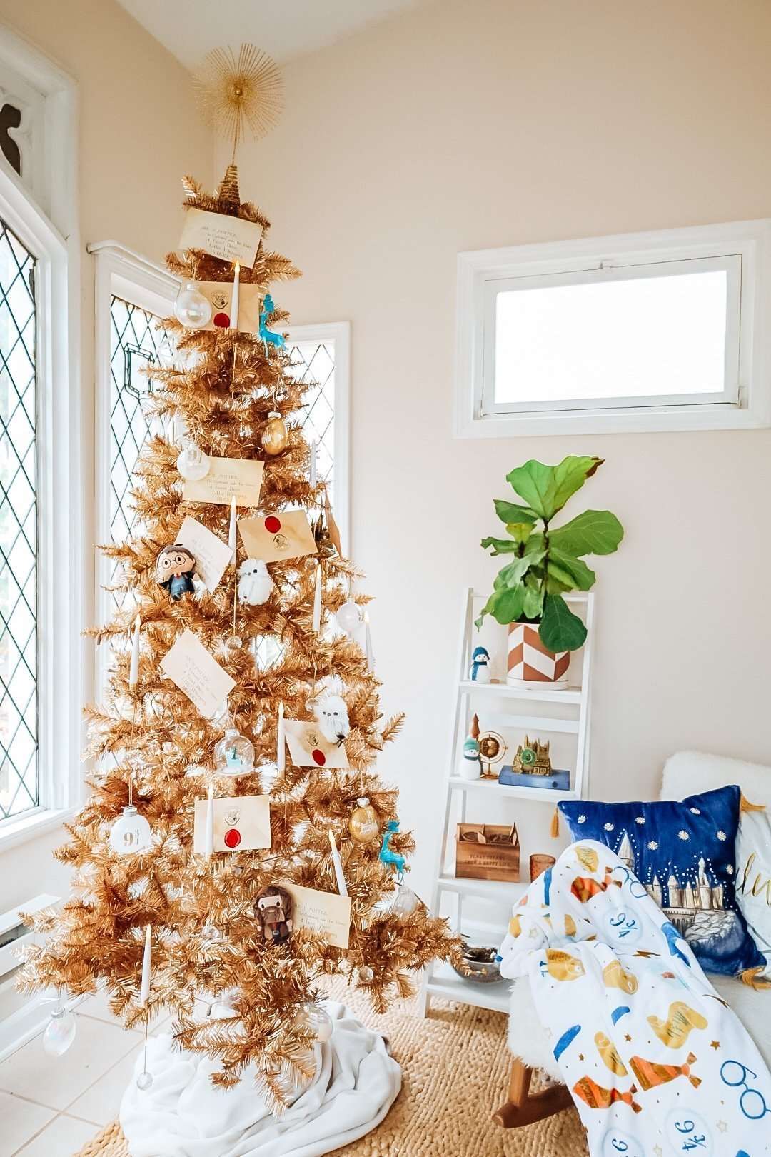 Harry Potter Christmas Decor and Tree