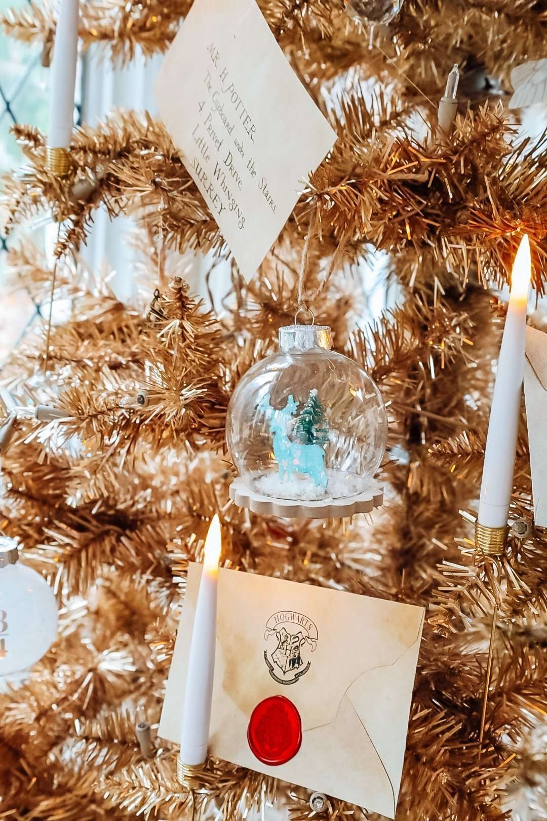 Blue Patronus Ornament Harry Potter Christmas