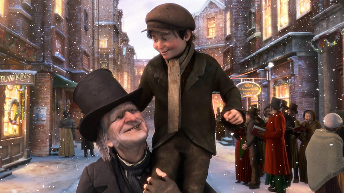 Christmas Carol Disney Holiday Movie Jim Carrey
