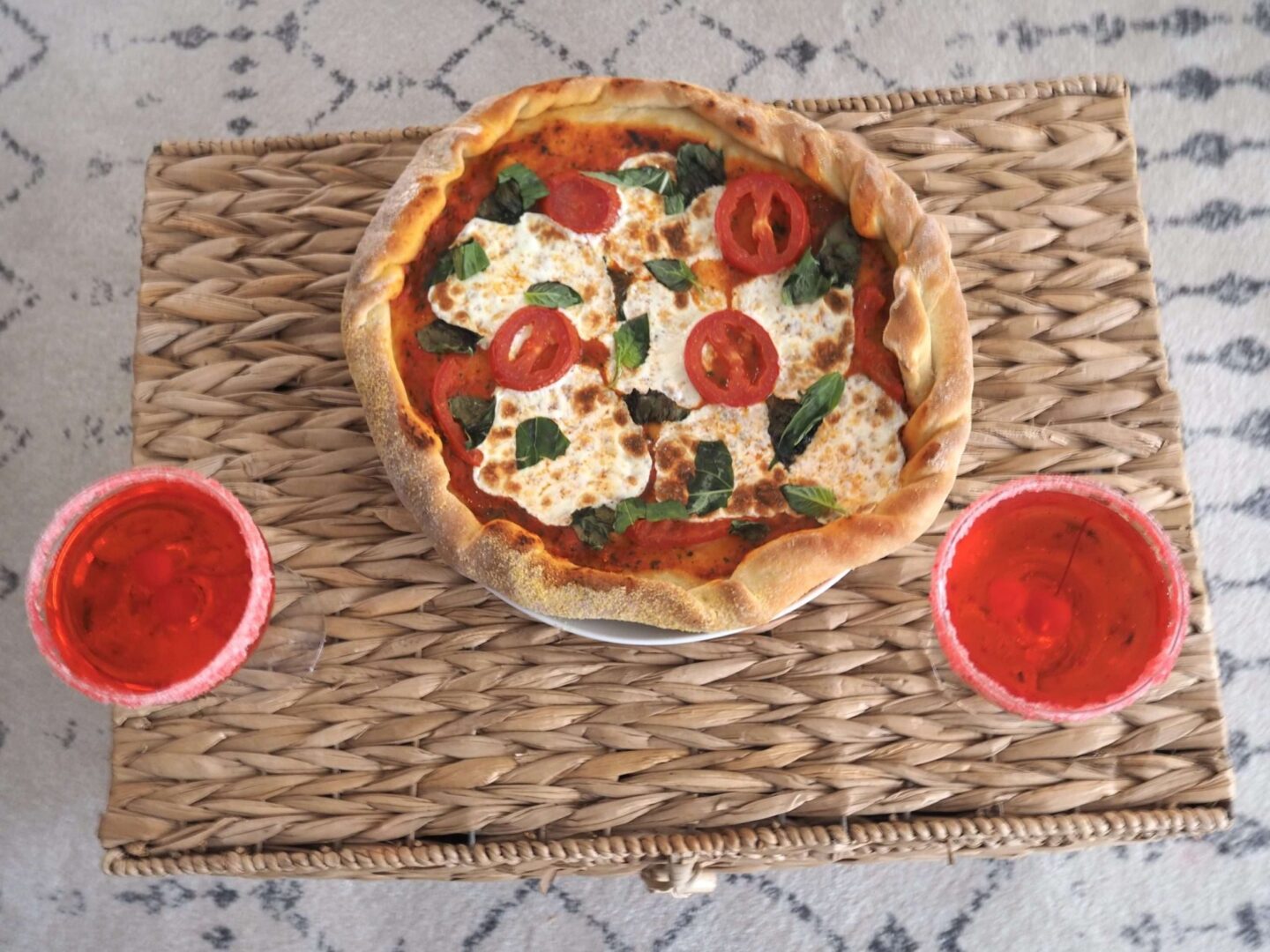 Pizza from Muppets Letters to Santa Christmas Movie Night