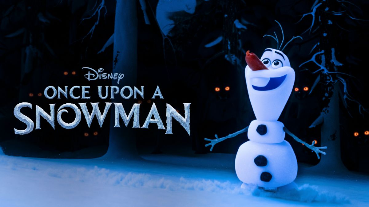 Once upon a Snowman Olaf Frozen Christmas