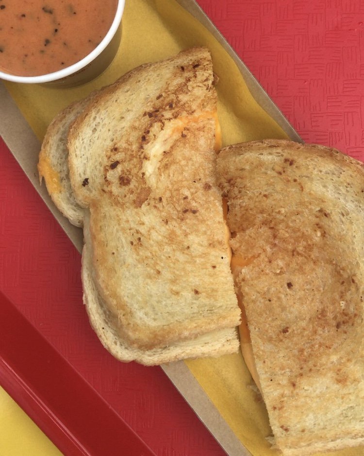 Grilled Cheese at Woodys Hollywood Studios Restaurant
