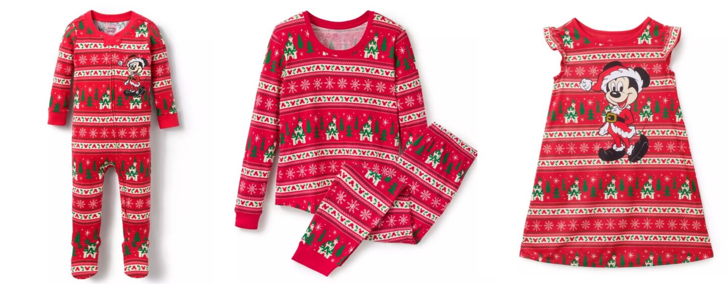 Disney Christmas Pajamas for the whole family