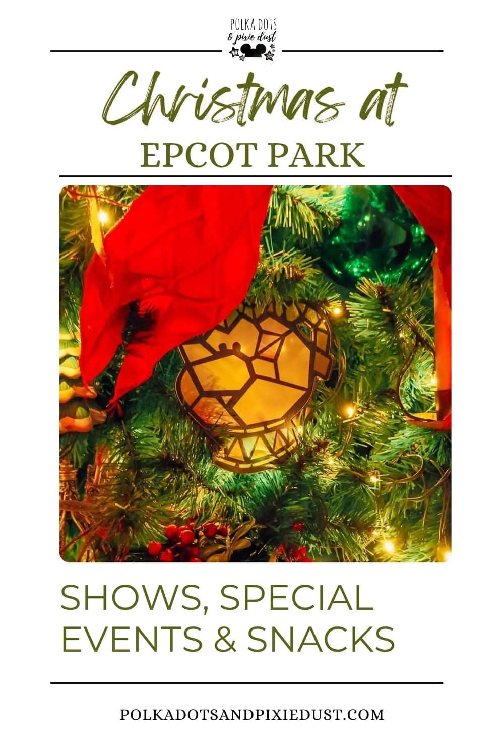Christmas at EPCOT Park