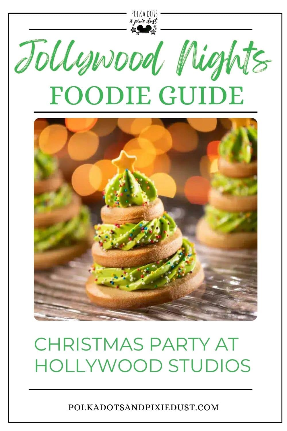 Jollywood Nights Christmas Party Menu Guide