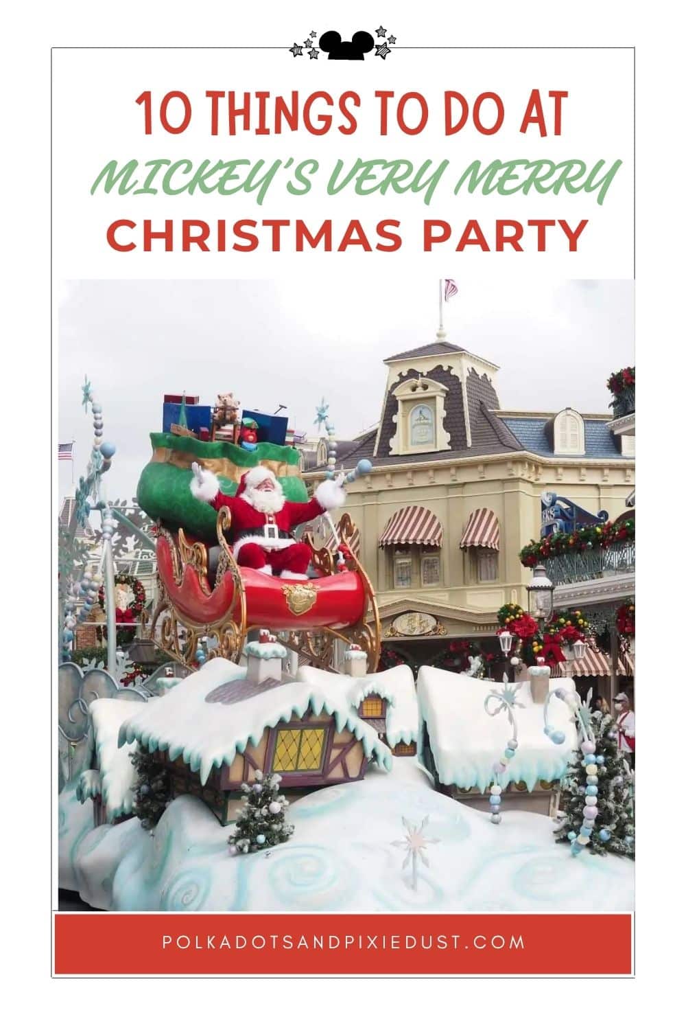 10 things to do at Mickey's Christmas Party