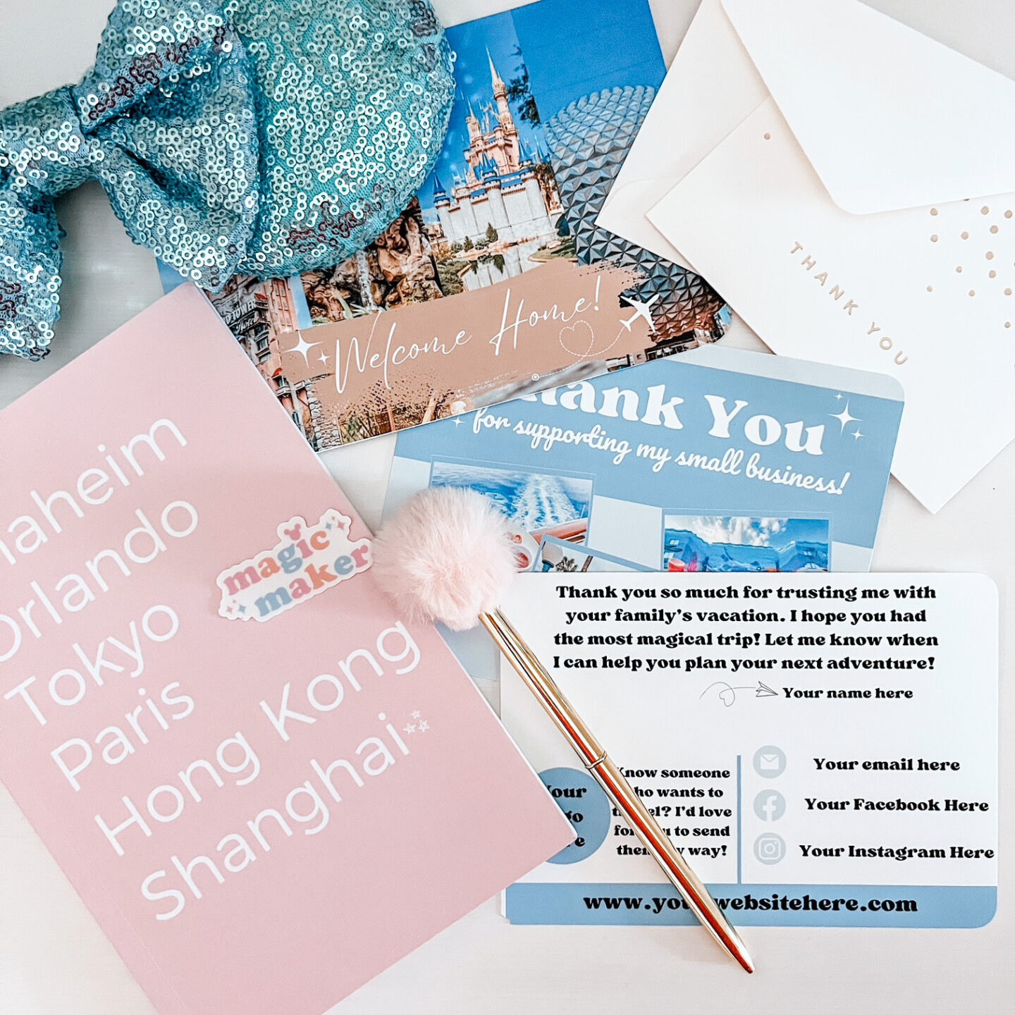 Disney Cruise Travel Agent Business Templates