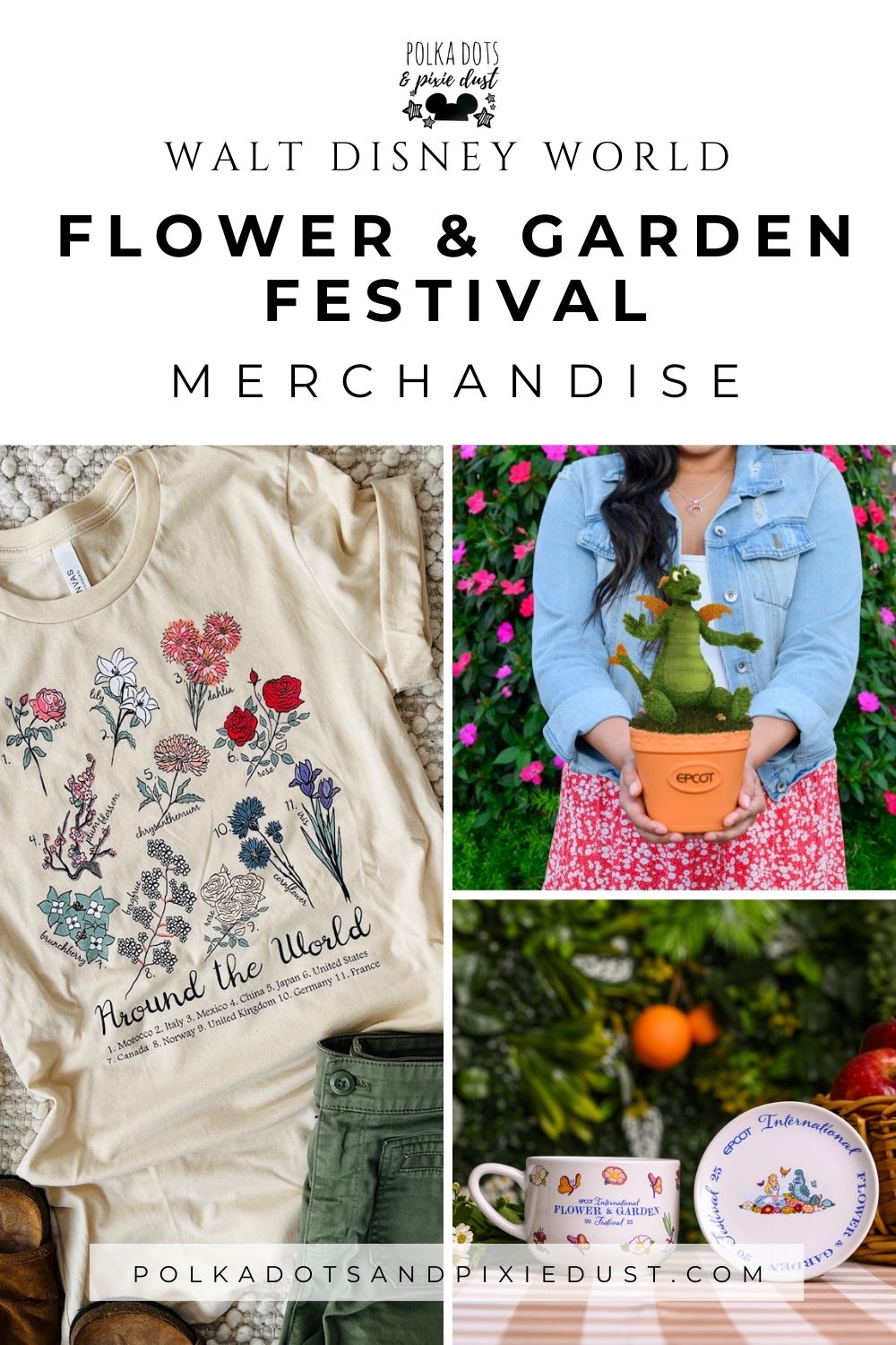 Disney Flower and Garden Festival Merchandise
