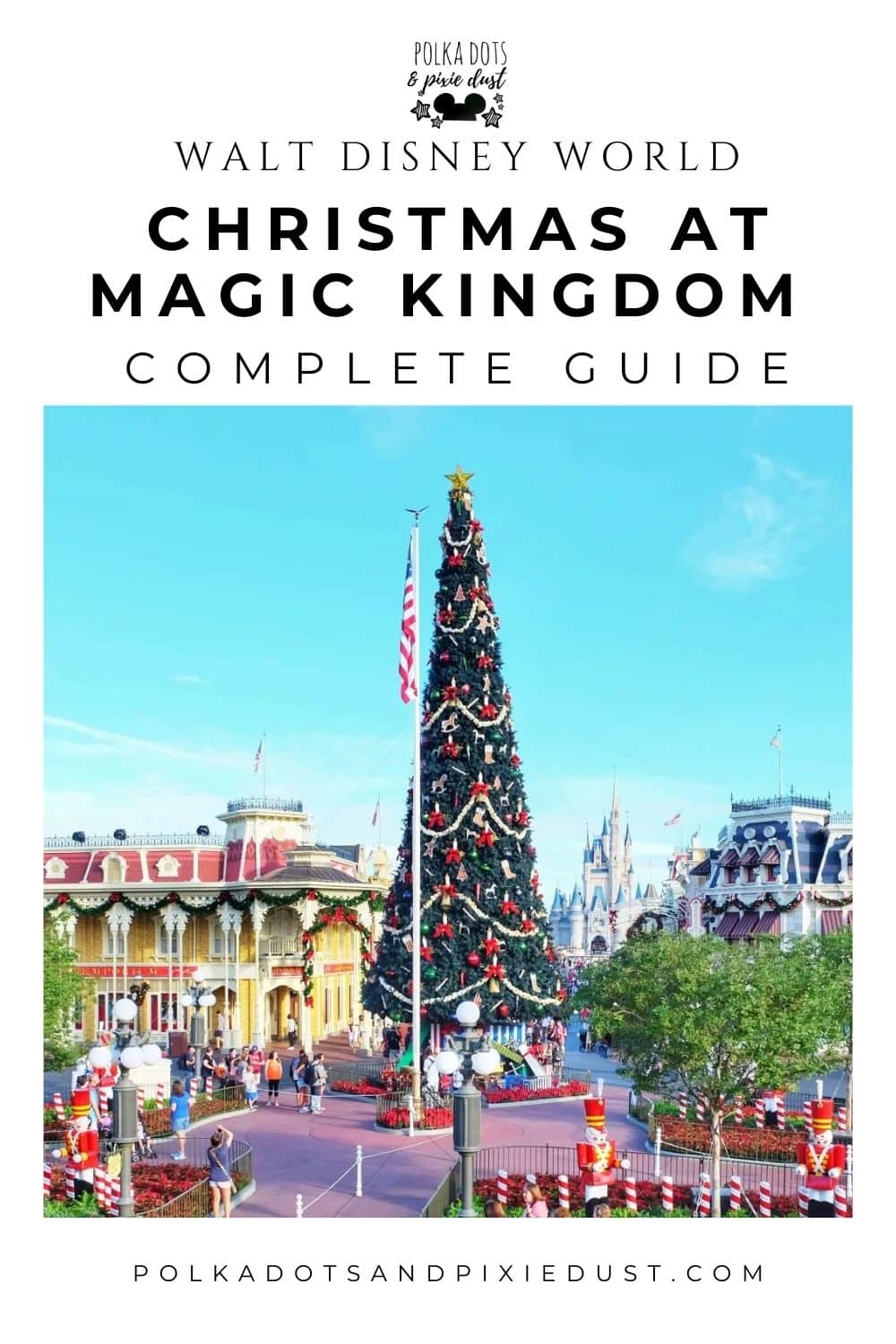 Christmas at Magic Kingdom Disney World
