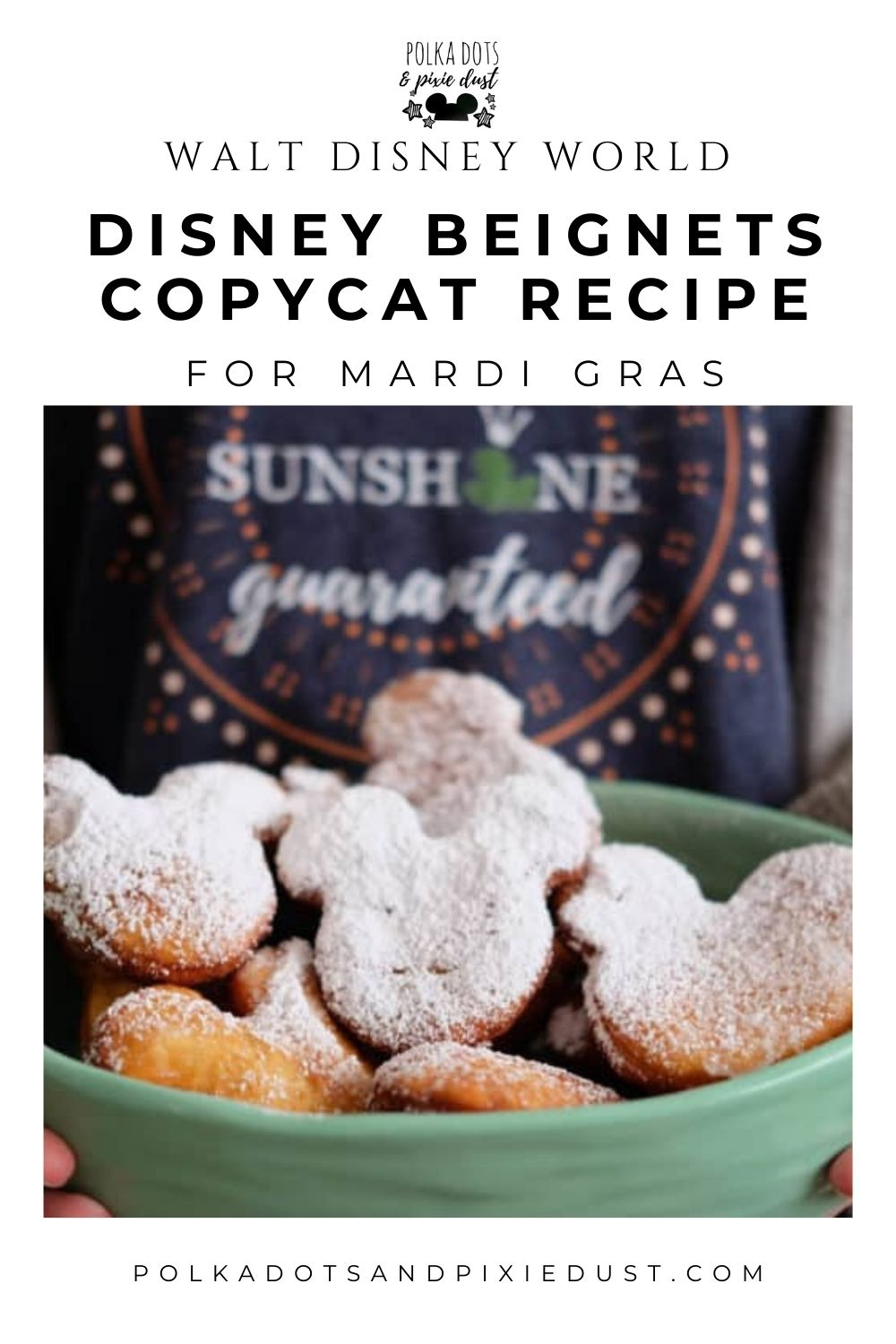 Disney Copycat Recipe- Beignets Mardi Gras Recipes