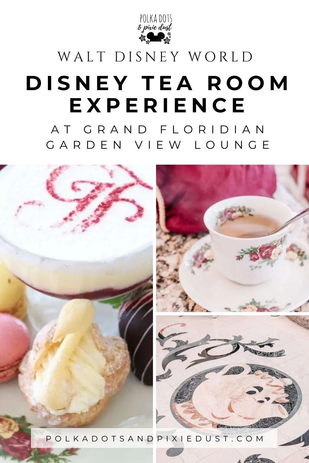 Disney World Tea Room Experience Grand Floridian
