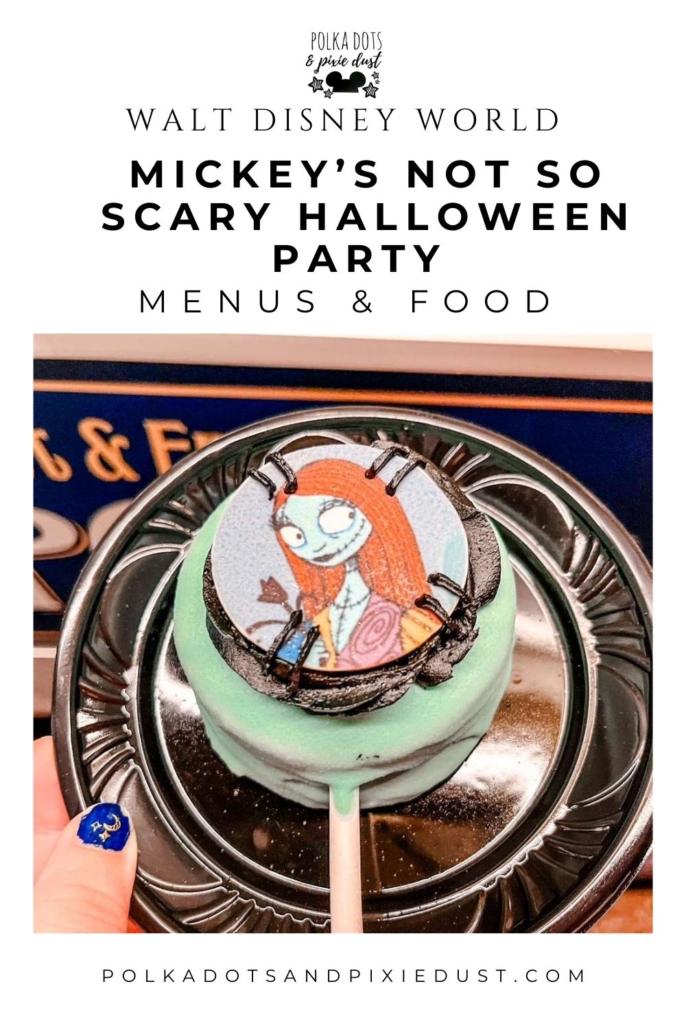 Mickey's Not so Scary Halloween Party Food