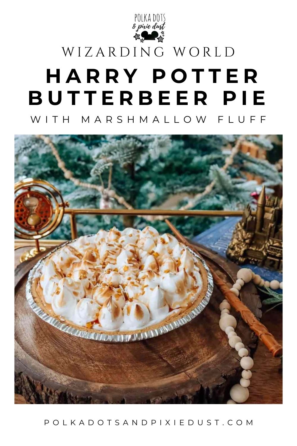 Harry Potter Butterbeer Pie Recipe Butterscotch Pie
