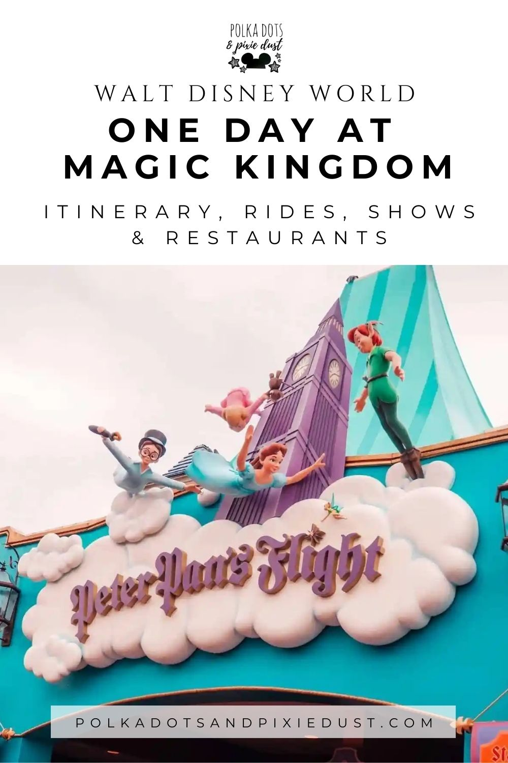 One Day at Disney Magic Kingdom Park Itinerary