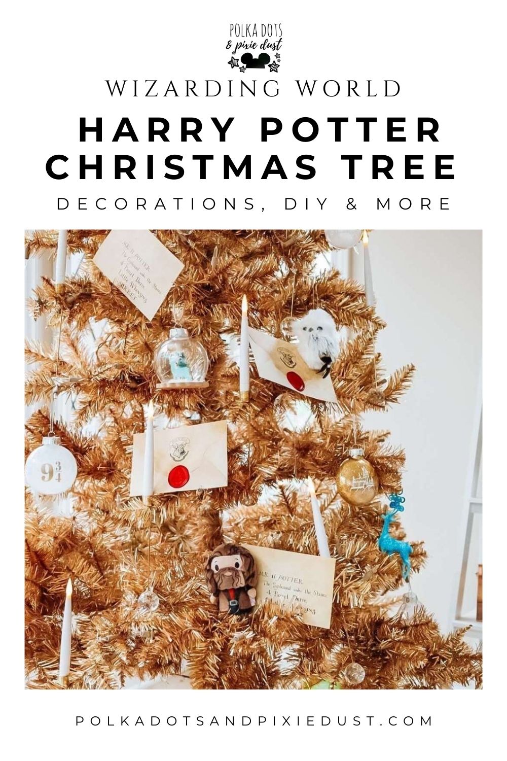 Harry Potter Christmas Tree Decorations and DIY