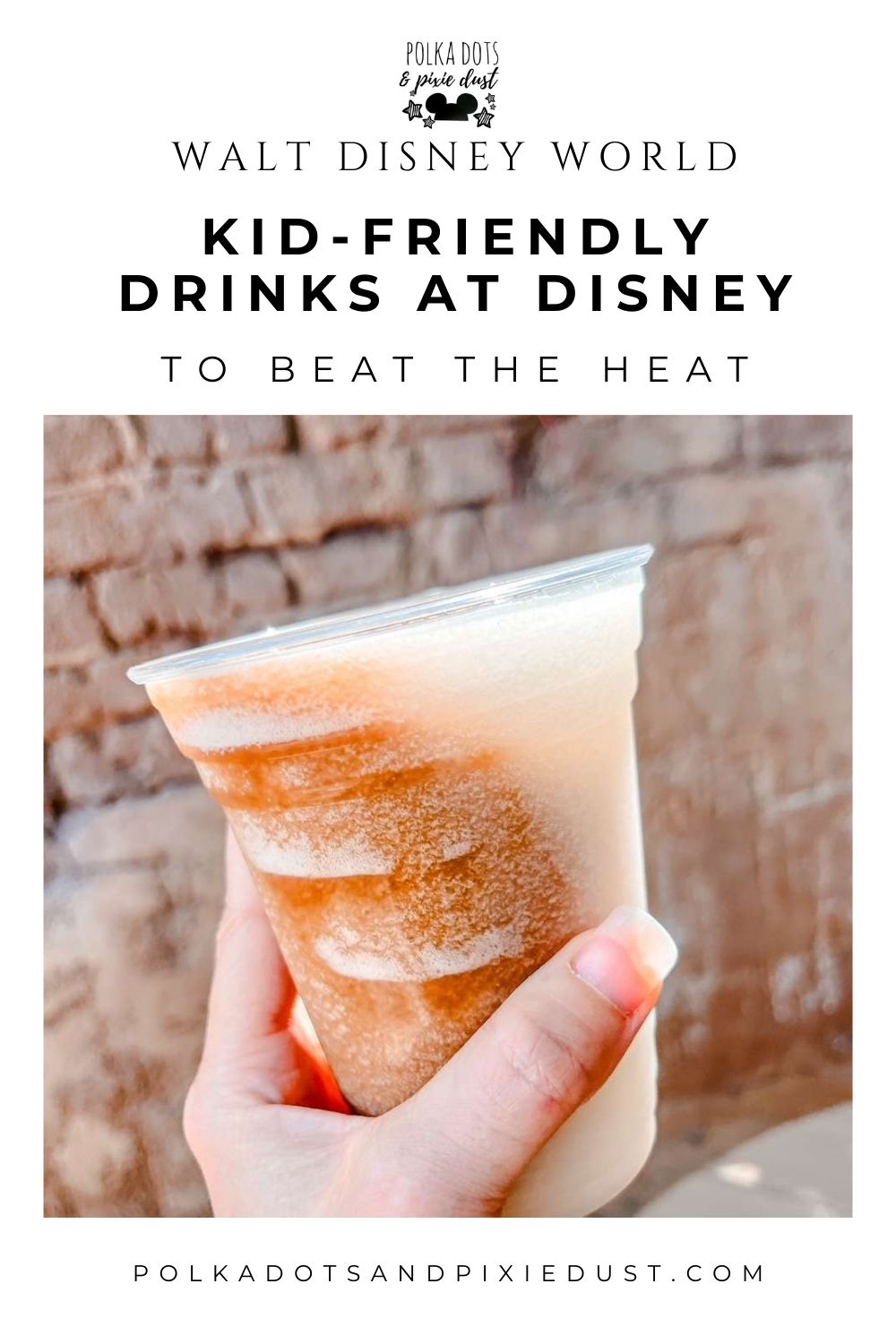 Kid Friendly Drinks at Disney World Mocktails