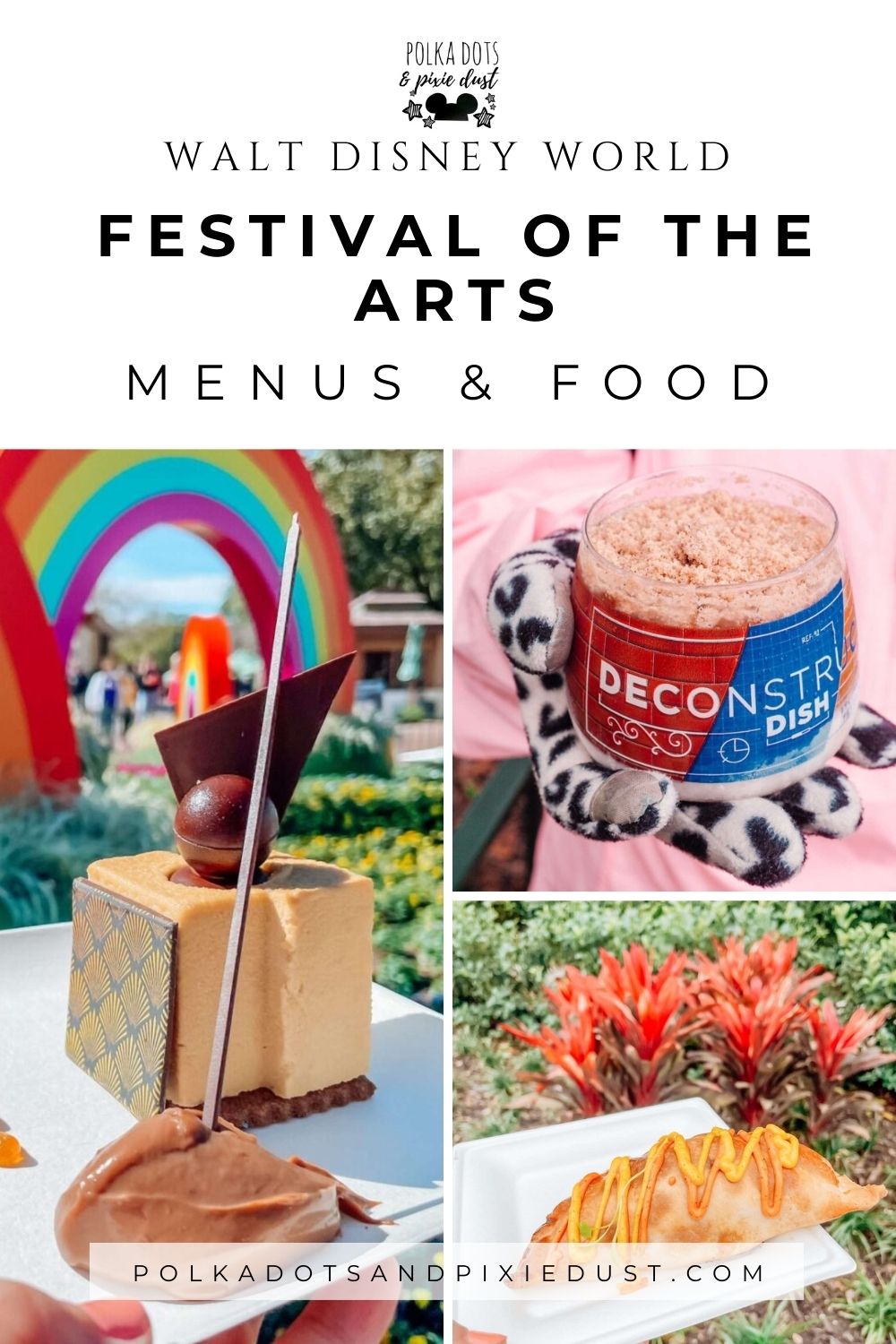Disney Festival of the Arts Menus and Food