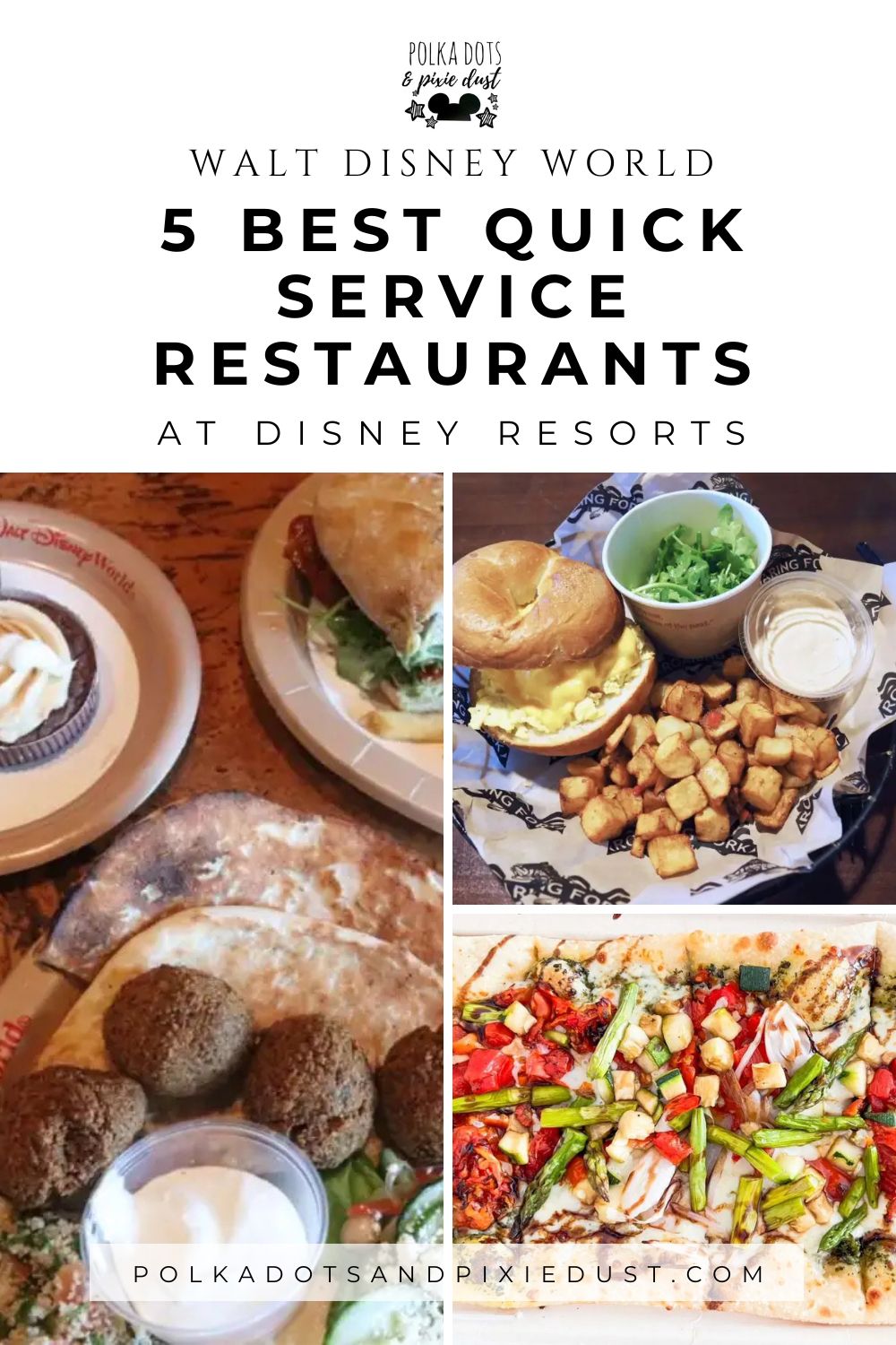 Disney quick Service Restaurants at Resorts