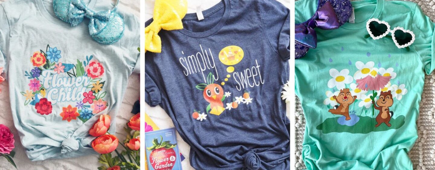Disney flower and garden festival merch