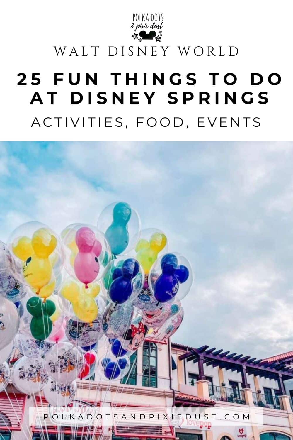 Things to do at Disney Springs Disney World