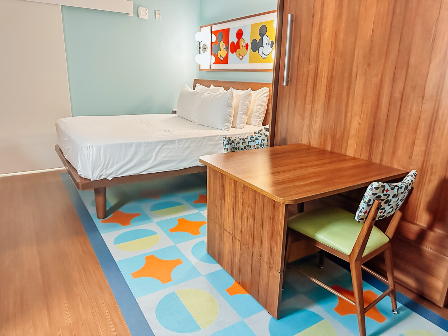 Pop Century Renovated rooms 2026, room refurb