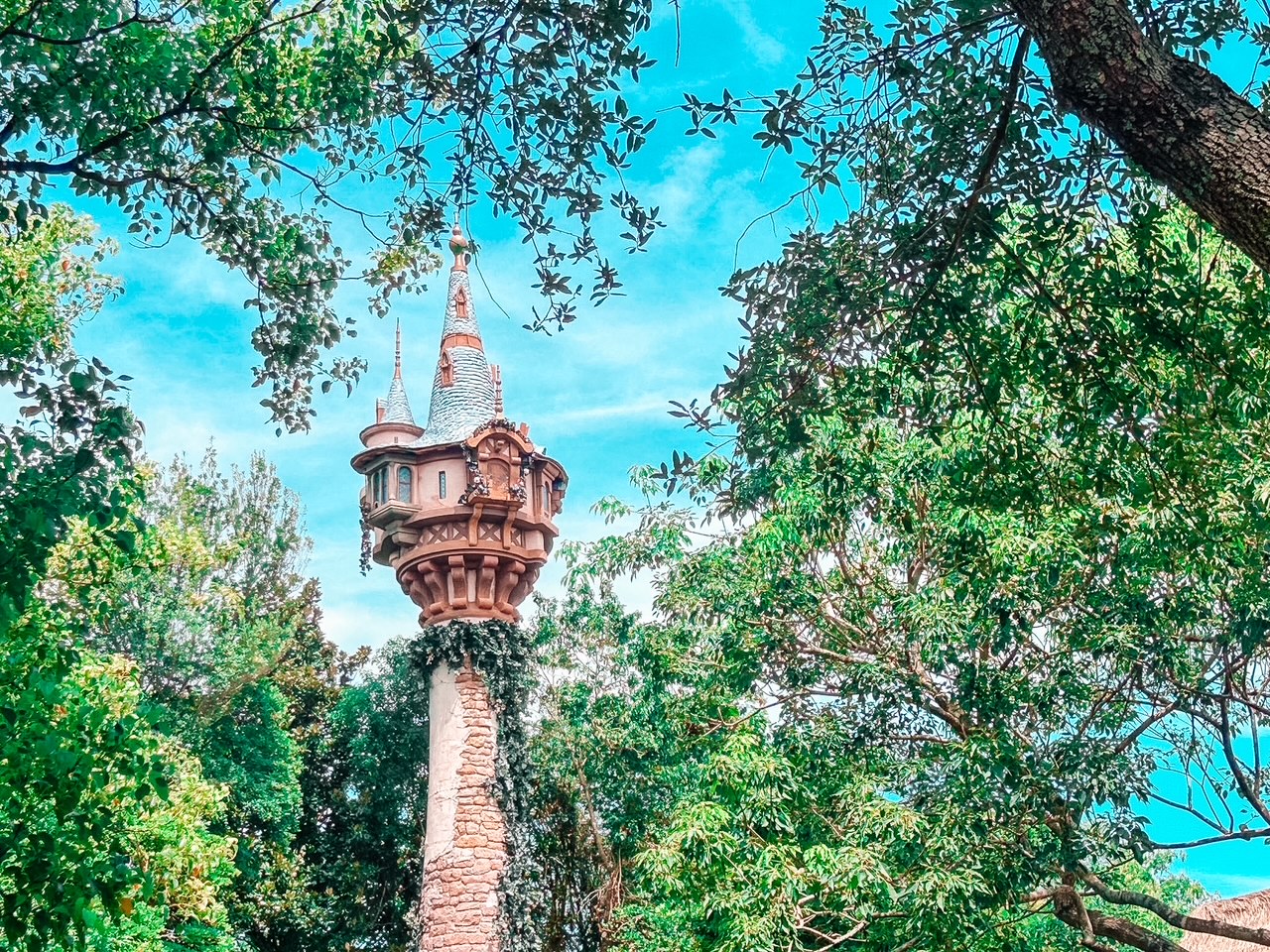 Rapunzel's Tower at Magic Kingdom