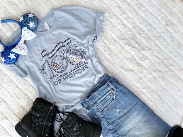 100 Years of Wonder Disney Shirt Polka Dot Pixie Shop