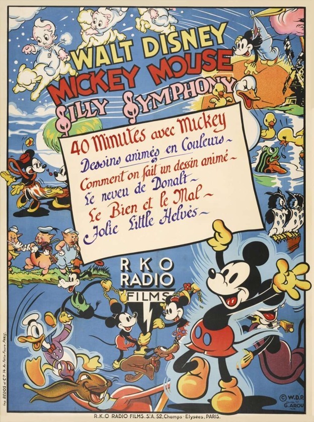 Silly Symphonies Mickey Mouse Poster