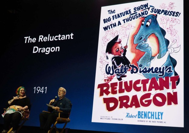 Reluctant Dragon Leonard Maltin D23